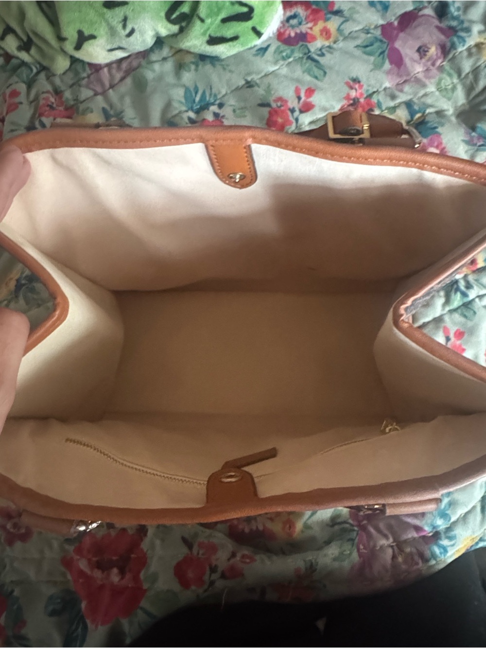 Cream Tote Bag